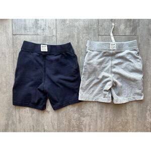 Set Lot of 2 Baby Gap Playtime Favorites Toddler Boys Cotton Shorts 3T 3 Years